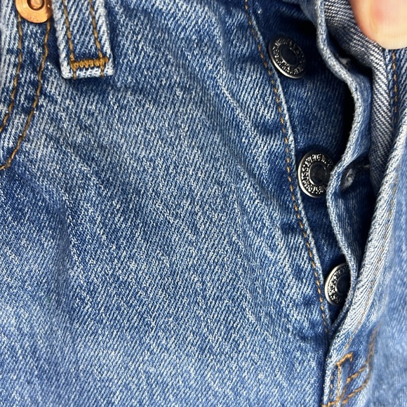 Levi’s Premium Wedgie Button Fly Jeans Size 25 - Picture 6 of 16